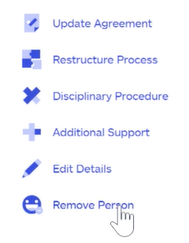 Making an employee inactive and reactivating them